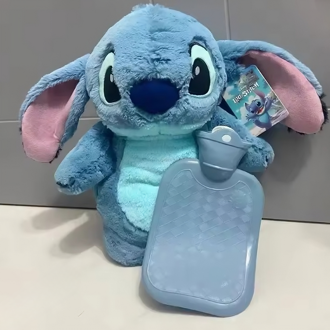 Peluche Stitch con Bolsa de Agua Caliente